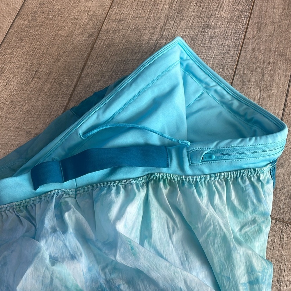 Nike Repel Dri-Fit Trail Running Blue Tie Dye Shorts Size Large - Picture 10 of 12